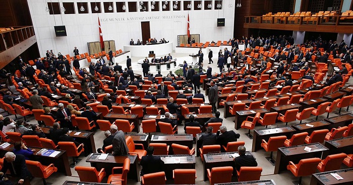 Turkey needs religious constitution, parliament speaker says